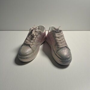 Shimmering Pink Sneakers